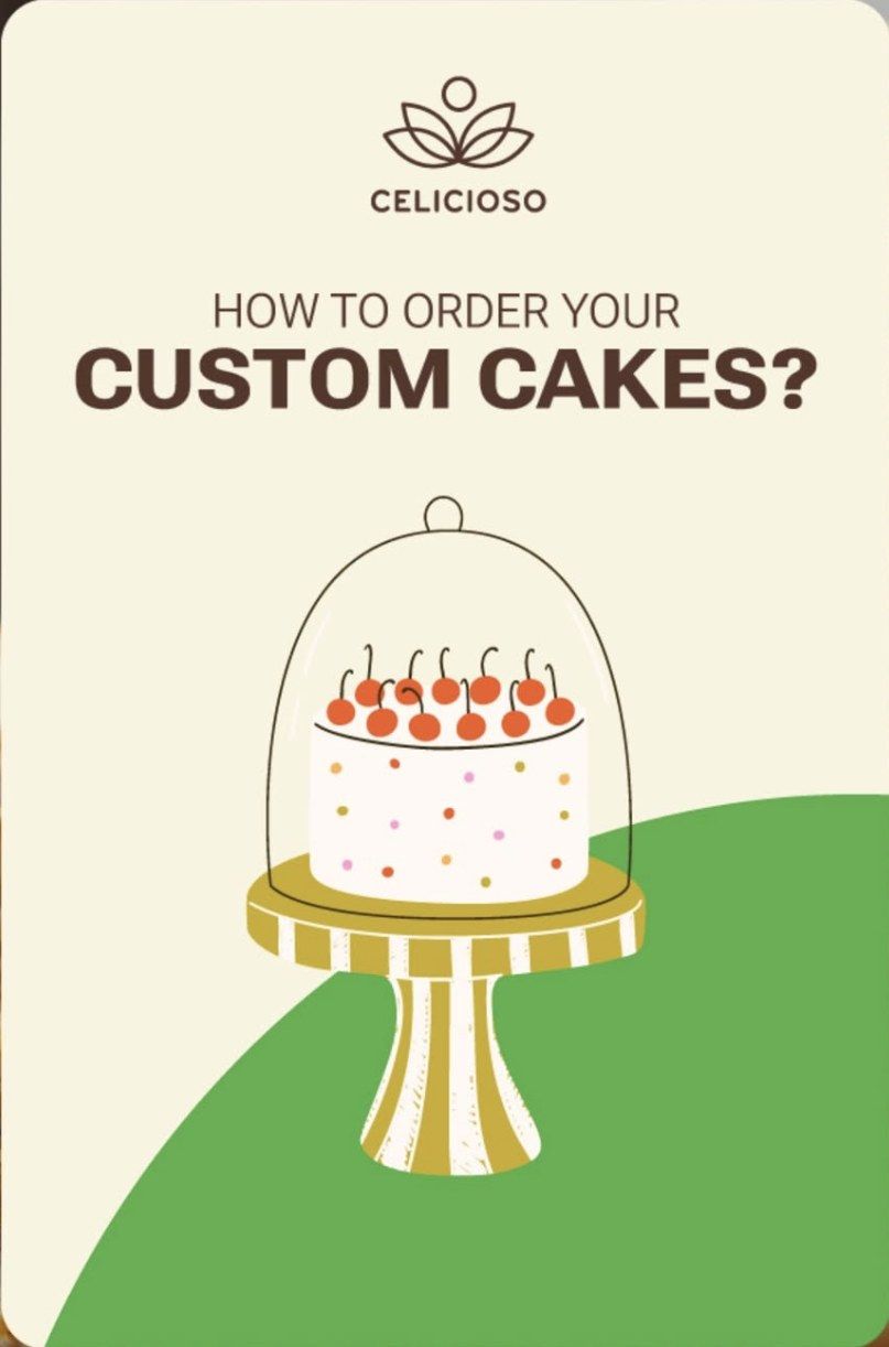 How to order your custom cakes
